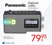 Promotie: Digitale radio RF-D10EG-K