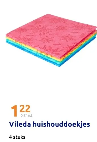 Promotie: Vileda huishouddoekjes