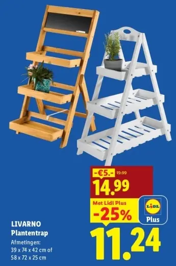 Aanbieding: Plantentrap
