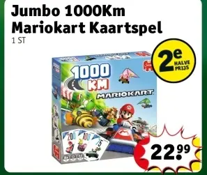 Aanbieding: 1000Km Mariokart Kaartspel