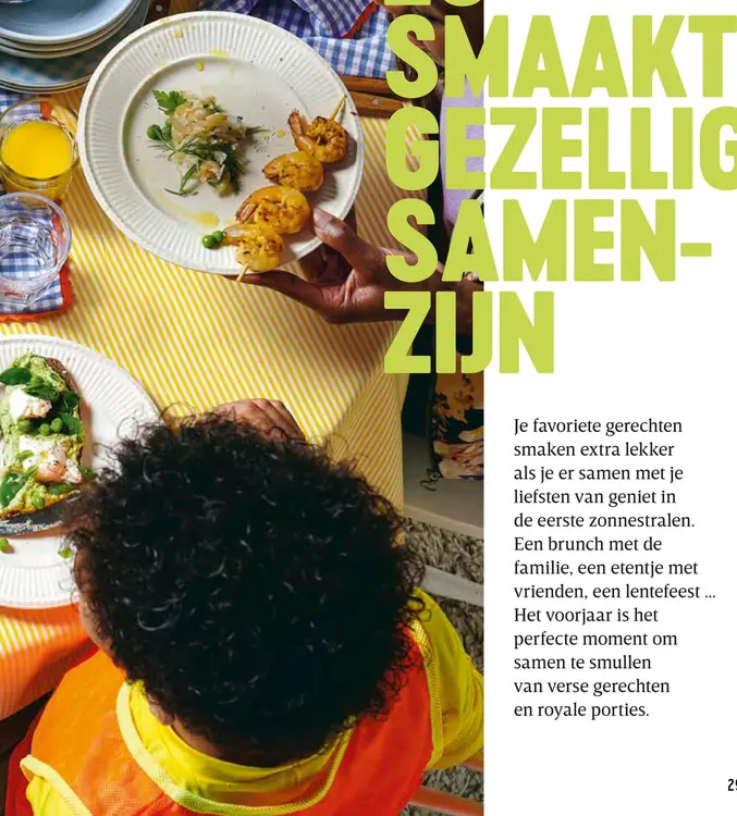 Promotie: Smaakt gezellig samen-zijn