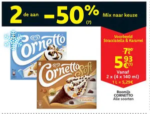 Aanbieding: Cornetto