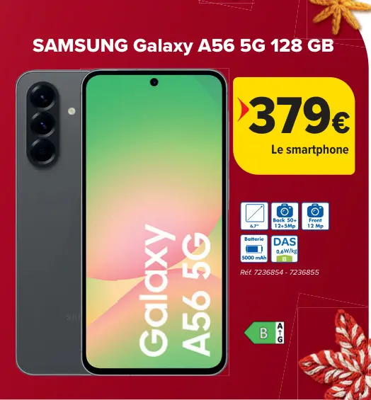 Offre: Galaxy A56 5G 128 GB