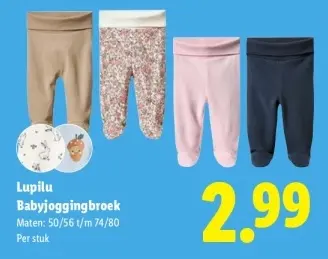 Aanbieding: Babyjoggingbroek