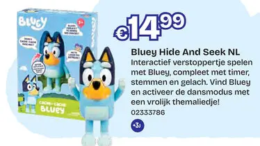 Promotie: Bluey Hide And Seek NL