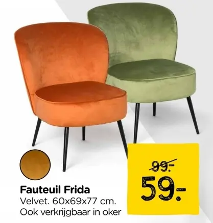 Aanbieding: Fauteuil Frida