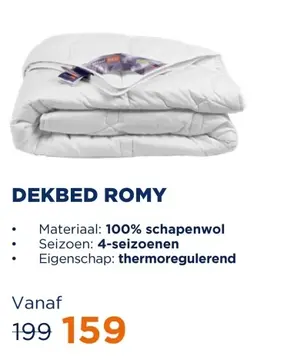 Aanbieding: Dekbed romy