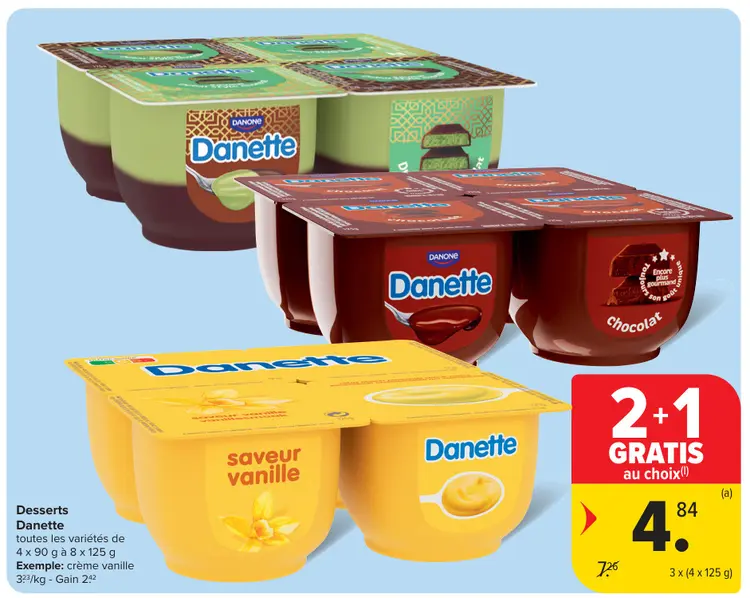 Offre: Danette