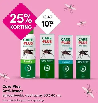 Aanbieding: Care Plus Anti-insect