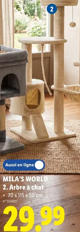 Offre: MILA'S WORLD Arbre à chat
