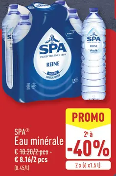 Offre: SPA Eau minérale
