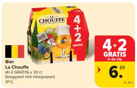 Promotie: Bier La Chouffe