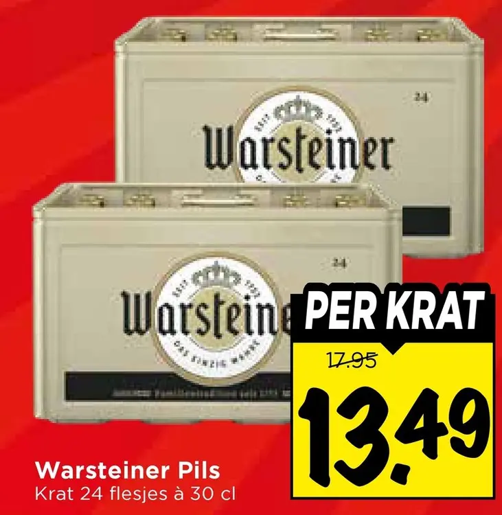 Aanbieding: Warsteiner Pils