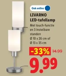 Aanbieding: LED-tafellamp