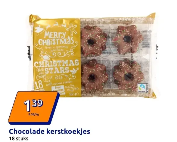 Promotie: Chocolade kerstkoekjes
