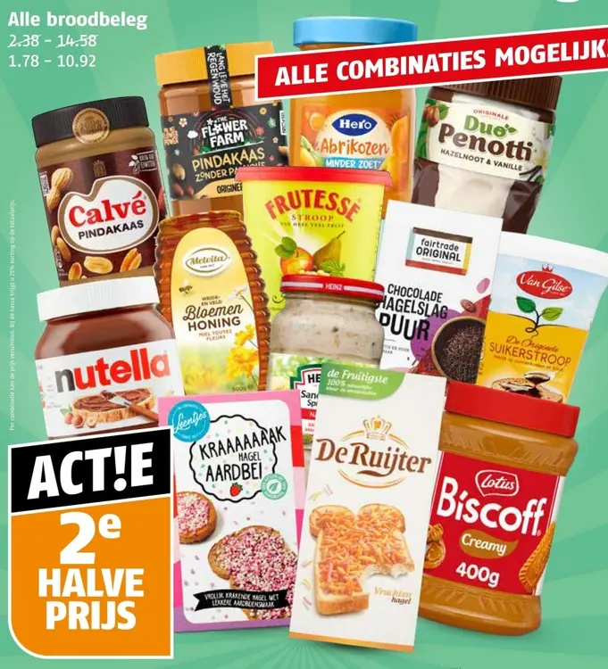 Aanbieding: Alle broodbeleg