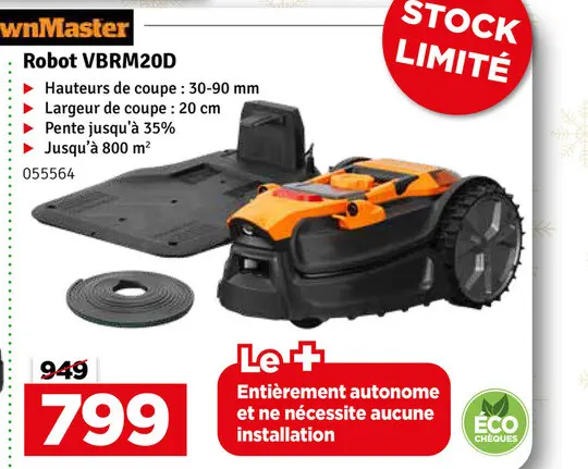 Offre: Robot VBRM20D