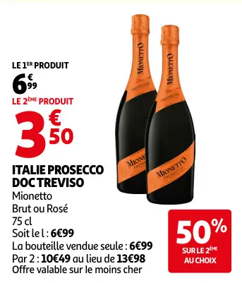 Promotie: Prosecco doc treviso