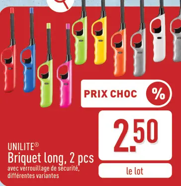 Offre: Briquet long