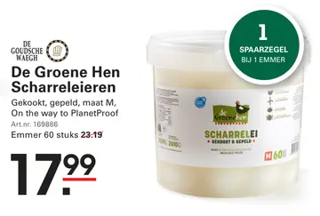 Aanbieding: De Groene Hen Scharreleieren