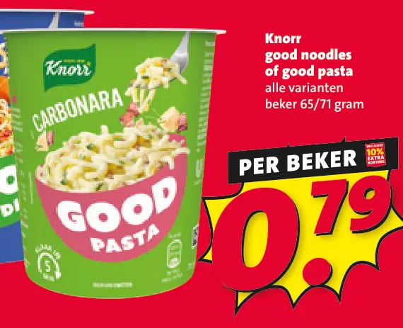 Aanbieding: good noodles of good pasta