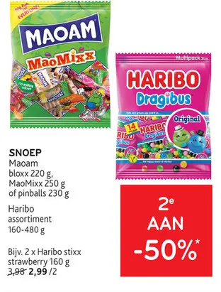 Promotie: Snoep