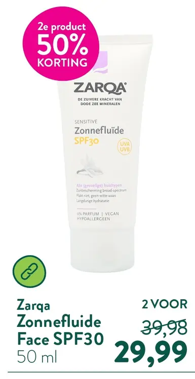 Aanbieding: Zonnefluide Face SPF30
