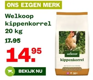 Aanbieding: kippenkorrel