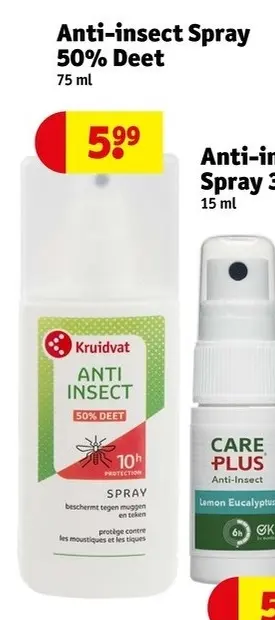 Offre: Anti-insect Spray 40% Deet