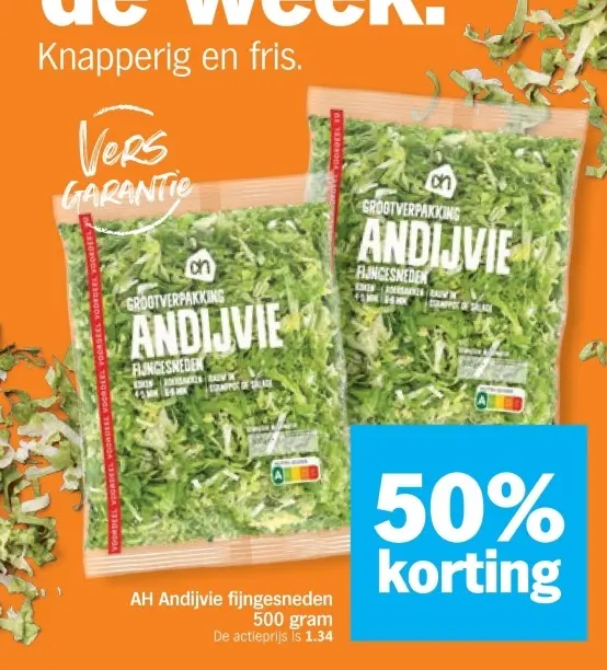 Aanbieding: Andijvie fijngesneden