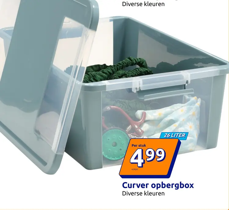 Promotie: opbergbox