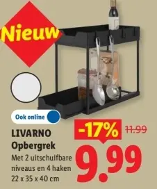 Aanbieding: Opbergrek