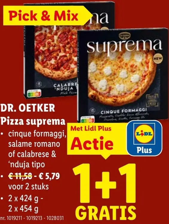 Promotie: Pizza suprema