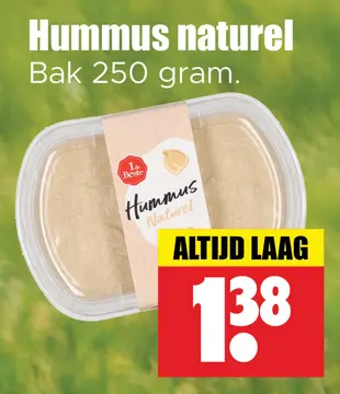 Aanbieding: Hummus naturel