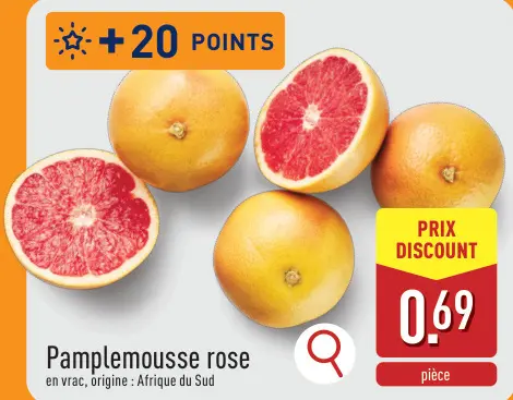 Offre: Pamplemousse rose