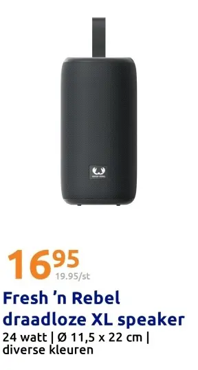 Aanbieding: draadloze XL speaker