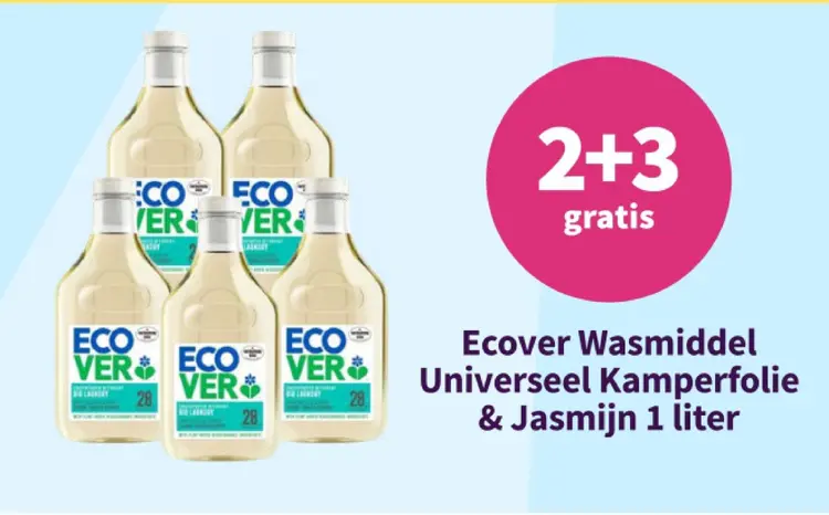 Promotie: Wasmiddel Universeel Kamperfolie & Jasmijn