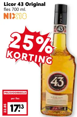 Aanbieding: Licor 43 Original