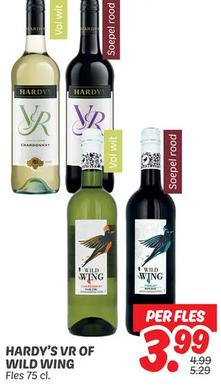 Aanbieding: Hardy's vr of Wild Wing