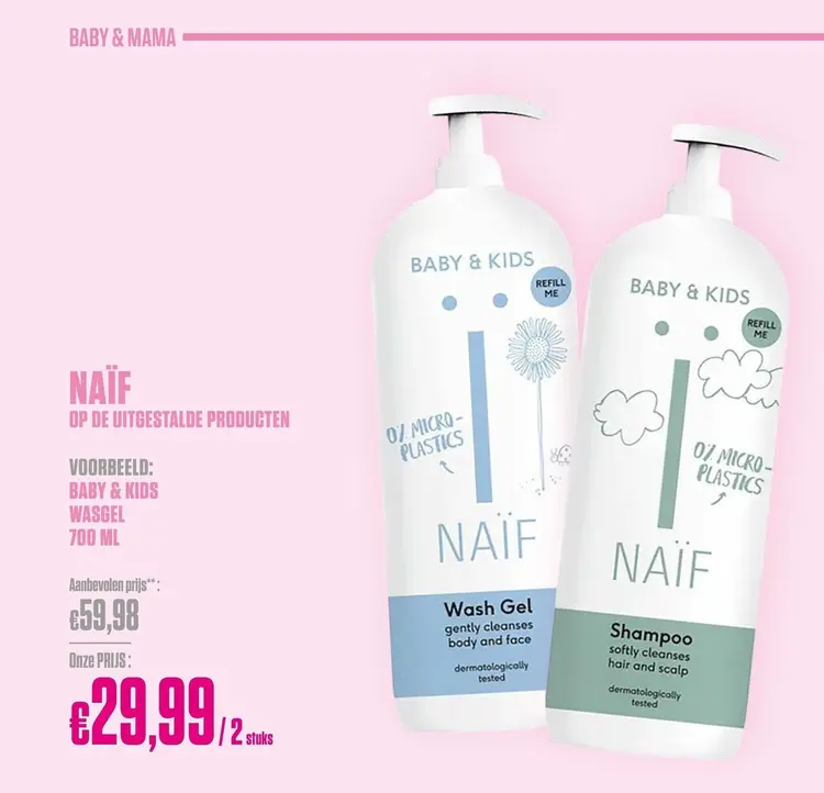 Promotie: Baby & kids wasgel