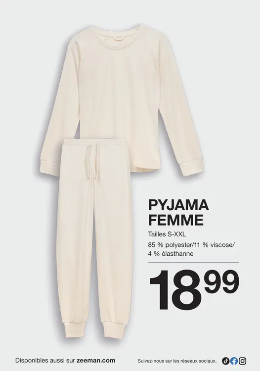 Offre: Pyjama femme