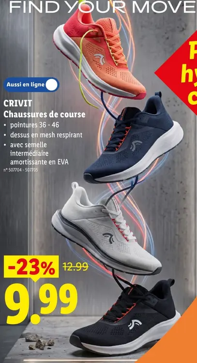 Offre: Chaussures de course