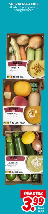 Aanbieding: Soep verspakket