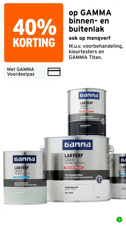 Aanbieding: Binnen- en buitenlak