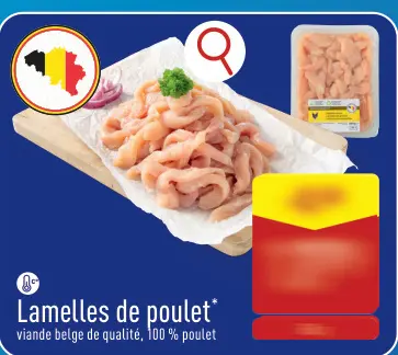 Offre: Lamelles de poulet