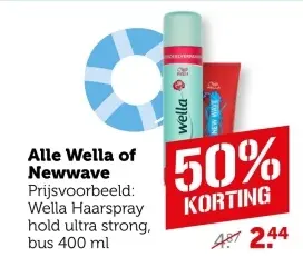 Aanbieding: Alle Wella of Newwave