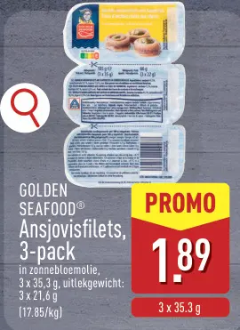 Promotie: Ansjovisfilets