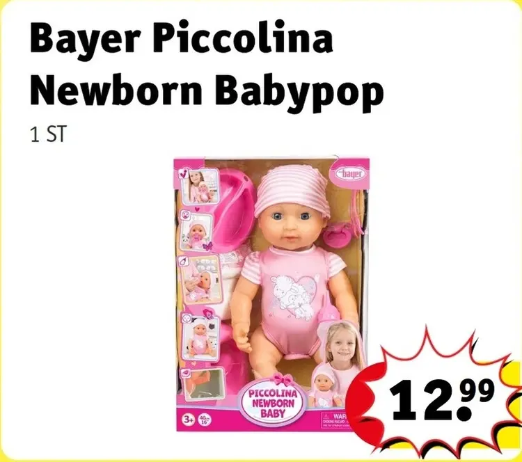 Promotie: Piccolina Newborn Babypop