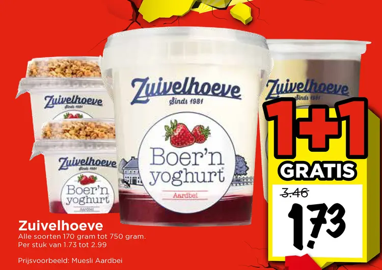 Aanbieding: Boer'n yoghurt
