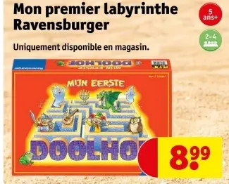 Offre: Mon premier labyrinthe